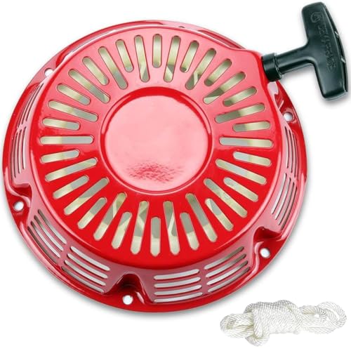 Qiuwanzia GX340 GX390 Seilzugstarter Montage für Honda GX620 GX610 439 420 389 11 PS 13 PS Generatormotor für Klone 339 CCM 389 CCM 420 CCM 439 CCM für Hochdruckreiniger Ersetzt 28400-ZE3-W01ZA von Qiuwanzia
