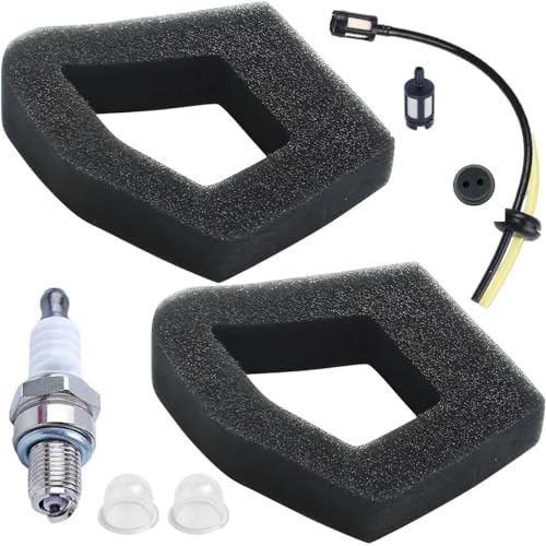 Qiuwanzia GX35 Luftfilter für Honda GX35NT HHT35S 1.3HP 35cc HLT422 ULT425 UMK435 Kleinmotor Benzin Trimmer Bürstenschneider Rasenmäher Generator Wasserpumpen Ersatzteil mit Zündkerze Qiuwanzia GX35 Luftfilter für Honda GX35NT HHT35S 1.3HP 35cc HLT422 ULT425 UMK435 Kleinmotor Benzin Trimmer Bürstenschneider Rasenmäher Generator Wasserpumpen Ersatzteil mit Zündkerze von Qiuwanzia
