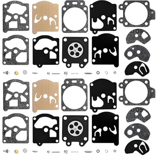 Qiuwanzia K10-WAT Vergaser Membran Dichtung Rebuild Reparatursatz für WA WT Serie 2-Takt Geräte für Sthil für Toro für McCulloch für Craftsman Edger String Trimmer Laubbläser Kettensäge Teile Qiuwanzia K10-WAT Vergaser Membran Dichtung Rebuild Reparatursatz für WA WT Serie 2-Takt Geräte für Sthil für Toro für McCulloch für Craftsman Edger String Trimmer Laubbläser Kettensäge Teile von Qiuwanzia