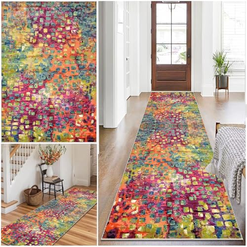 Qivstxug Läufer Teppich für Flur Küchen Läufer Teppiche Teppichläufer Flur Modern Küchenteppich Rutschfester Waschbar 40 x 150 cm Fußmatte Lang Schlafzimmer Entryway Runner Teppich Küchenläufer Matte Qivstxug Läufer Teppich für Flur Küchen Läufer Teppiche Teppichläufer Flur Modern Küchenteppich Rutschfester Waschbar 40 x 150 cm Fußmatte Lang Schlafzimmer Entryway Runner Teppich Küchenläufer Matte von Qivstxug