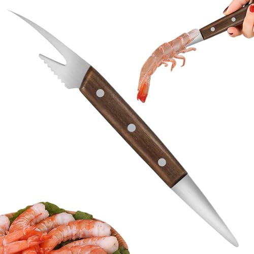 Qiwieod Reiniger - Schere - Tragbare Küchenhilfe für Meeresfrüchte Zubereitung von Austern Salaten in Restaurant Haushalt Erwachsene von Qiwieod