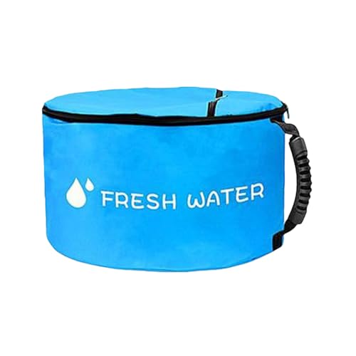 Qiwieod Schlauchaufbewahrung - Wasserdichte Aufbewahrungslösung für e,Tragbare Tragetasche mit Doppel-Reißverschluss Halterung und Behälter für Elektrokabel, Werkzeuge und von Qiwieod