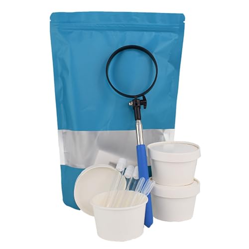 Qiwieod Urinprobenfänger für Hunde, Urinsammler für Hunde und Katzen | Teleskop-Urinsammler mit langem Griff,Wiederverwendbarer Urin-Stick, Katzen-PIPI-Stick für Hunde-Katzen-Urintests von Qiwieod