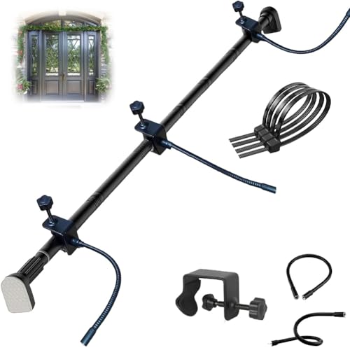 Kein Schaden, Girlandenaufhänger Für Türrahmen, Verstellbar, Strapazierfähig, Für Einzelne Türen, über Den Türen(L) von Qixfyze