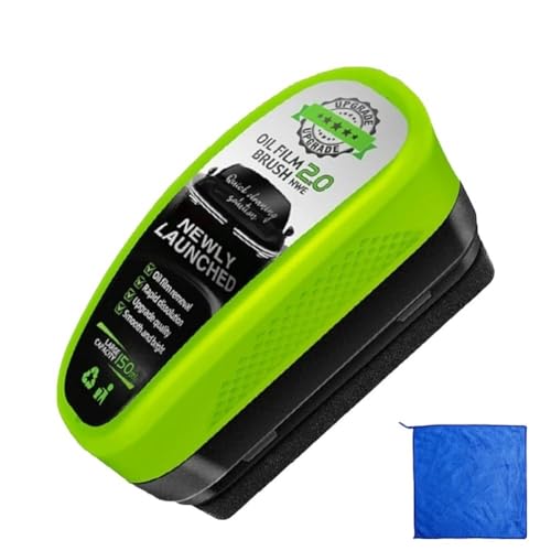 Qixfyze Clear Vision Autoglasreiniger, 2025 Neu 2.0 Clearvision Auto-Windschutzscheiben-Ölfilmentferner,grüne Autofenster-Reinigungsbürste, Glasreinigungsbrett for Windschutzscheiben-Entfernung(1pc) Qixfyze Clear Vision Autoglasreiniger, 2025 Neu 2.0 Clearvision Auto-Windschutzscheiben-Ölfilmentferner,grüne Autofenster-Reinigungsbürste, Glasreinigungsbrett for Windschutzscheiben-Entfernung(1pc) von Qixfyze