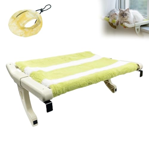 Qixfyze Purrloft Katzenbett, Katzenbett-Hängematte, Fensterhängematte Für Katzen(1pc) von Qixfyze