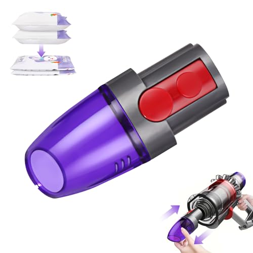 Qixora Vakuum Adapter für Dyson, Vakuum Adapter für Vakuumbeutel für Dyson Staubsauger Saugkopf Max 26mm, Adapter Staubsauger Aufsatz Kompatibel mit Dyson V7 V8 V10 V11 V15 Ideal für Wischaufsatz Qixora Vakuum Adapter für Dyson, Vakuum Adapter für Vakuumbeutel für Dyson Staubsauger Saugkopf Max 26mm, Adapter Staubsauger Aufsatz Kompatibel mit Dyson V7 V8 V10 V11 V15 Ideal für Wischaufsatz von Qixora