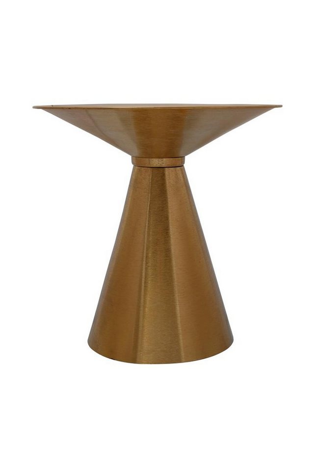 Qiyano Beistelltisch Sofatisch Piripi Gold - Metall, Wohnzimmer, Couch, Modern von Qiyano