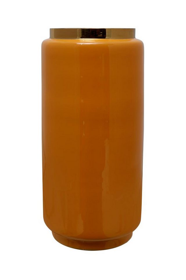 Qiyano Dekovase Bodenvase Viole 300 Orange von Qiyano