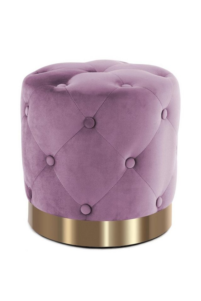 Qiyano Hocker Pouf Menami 200 Lila (1 St) von Qiyano