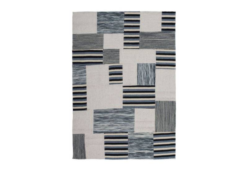 Qiyano Teppich Flachflorteppich Leandro 100 Grau 160 x 230 cm, Höhe: 100 mm Qiyano Teppich Flachflorteppich Leandro 100 Grau 160 x 230 cm, Höhe: 100 mm von Qiyano