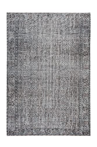 Qiyano Teppich Kurzflor - Orientalischer Teppich, modern, Vintage, Used Look - Wohnzimmer, Schlafzimmer, Esszimmer, Büro - Farbe: Grau, Anthrazit - Größe: 160 x 230 cm Qiyano Teppich Kurzflor - Orientalischer Teppich, modern, Vintage, Used Look - Wohnzimmer, Schlafzimmer, Esszimmer, Büro - Farbe: Grau, Anthrazit - Größe: 160 x 230 cm von Qiyano