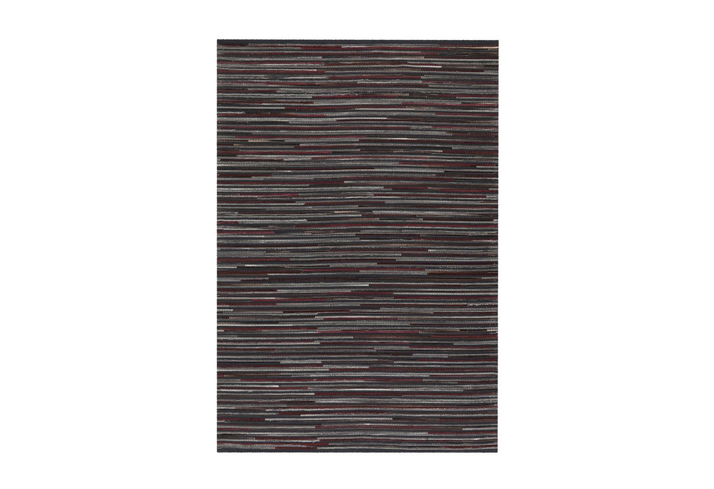 Qiyano Teppich Kurzflorteppich Mafalda 100 Anthrazit 120 x 180 cm von Qiyano