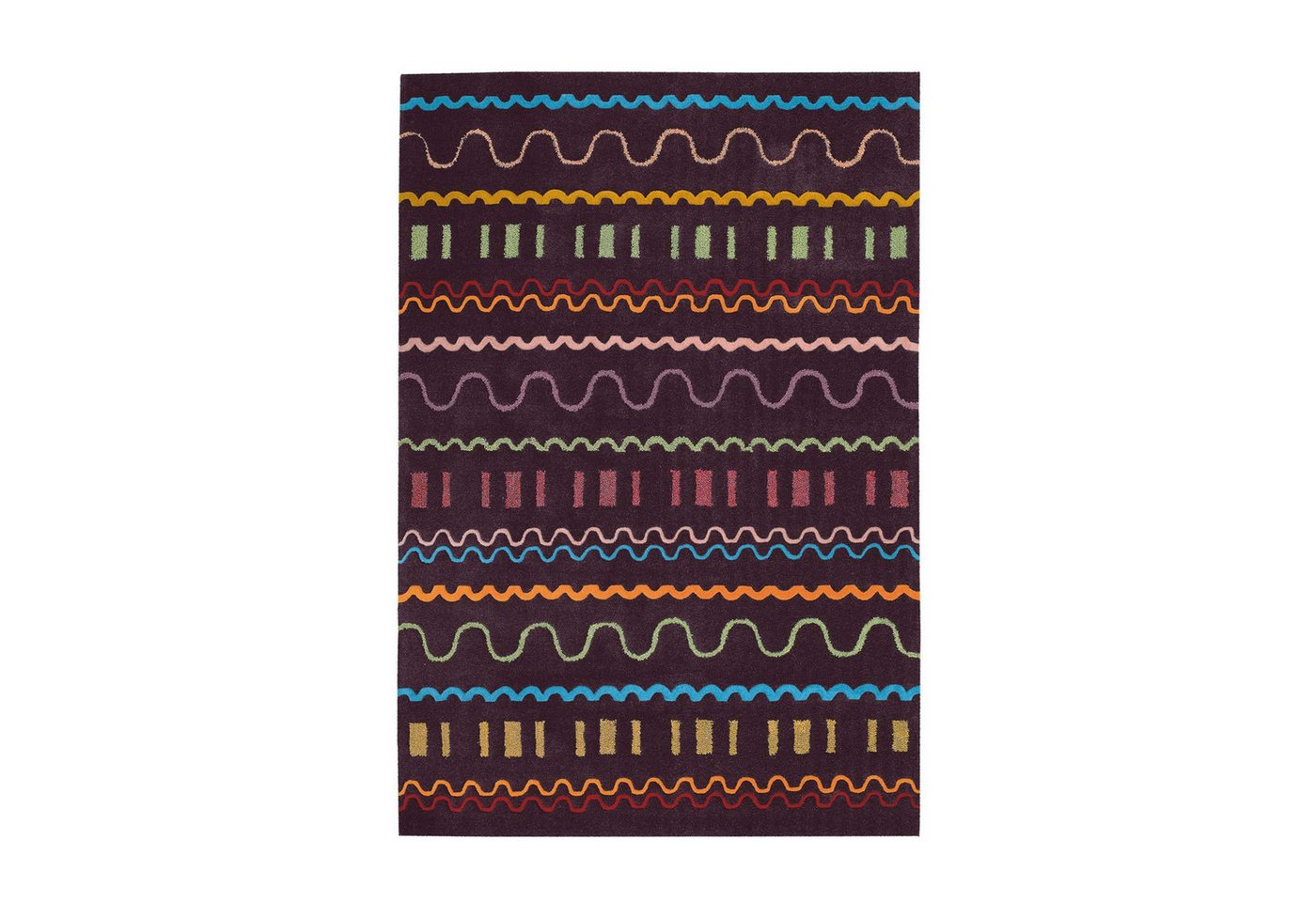 Qiyano Teppich Kurzflorteppich Meghan 100 Multi 140 x 200 cm von Qiyano