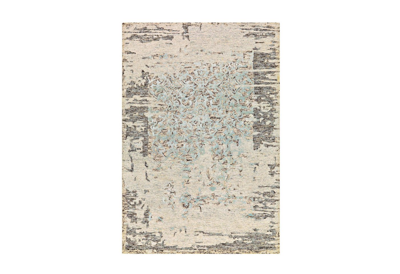 Qiyano Teppich Kurzflorteppich Namid 100 Grau 120 x 180 cm von Qiyano