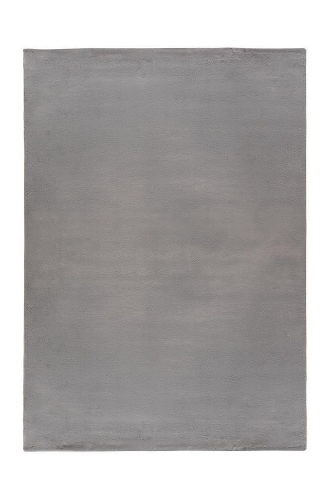 Teppich Kurzflorteppich Moana 100 Grau 80 x 150 cm, Qiyano, Höhe: 12 mm von Qiyano