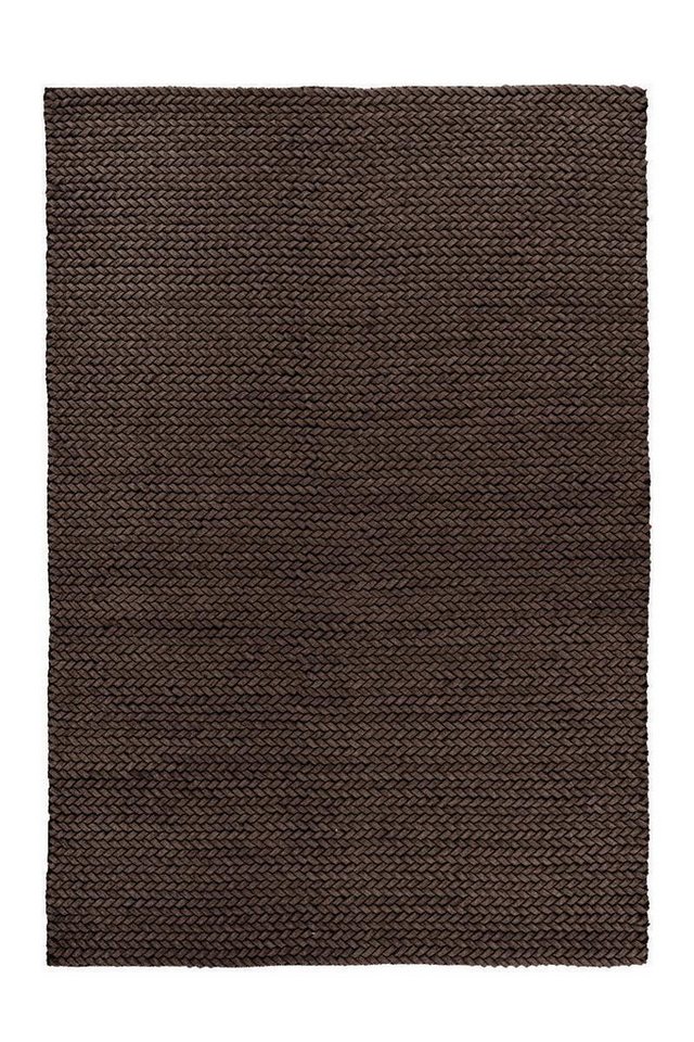 Teppich Naturfaserteppich Asili 100 Braun 80 x 150 cm, Qiyano, rechteckig, Höhe: 0.20 mm von Qiyano