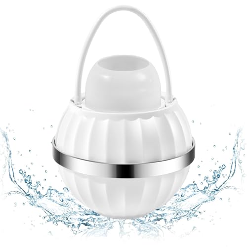 Badewasserfilter, hangable mehrstufige Badewanne Wasserfilter - Hartwasser weich, Schadstoffe, gesünderes Hauthaar, tragbares Badezugriff für Wohnheim und Hotel reduzieren von Qizeroty