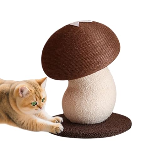 Für Katzen Pilzform - Sisal Stamm - Möbelschoner Interaktives Spielzeug Für Kätzchen Indoor Aktivitäten Schlafzimmer Wohnung Für Katzen Pilzform - Sisal Stamm - Möbelschoner Interaktives Spielzeug Für Kätzchen Indoor Aktivitäten Schlafzimmer Wohnung von Qizeroty