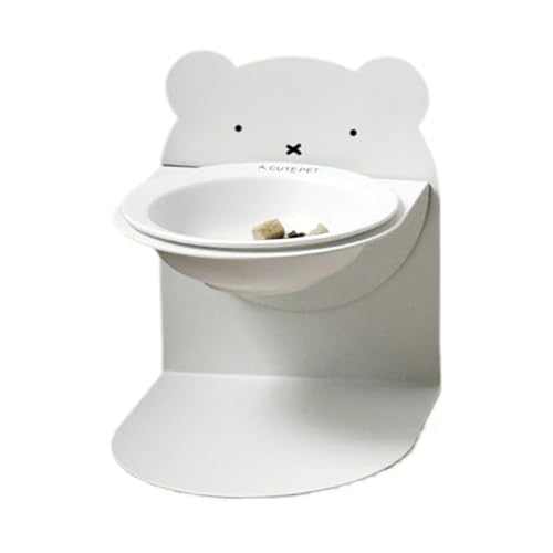 Katzennapf | Trocken- und Nassfutter Verlangsamungsnapf Für Katzen - Keramiknapf Für Tiere Höhenverstellbarer Futterhalter Für Gesunde Ernährung Welpe Kitten Katzennapf | Trocken- und Nassfutter Verlangsamungsnapf Für Katzen - Keramiknapf Für Tiere Höhenverstellbarer Futterhalter Für Gesunde Ernährung Welpe Kitten von Qizeroty