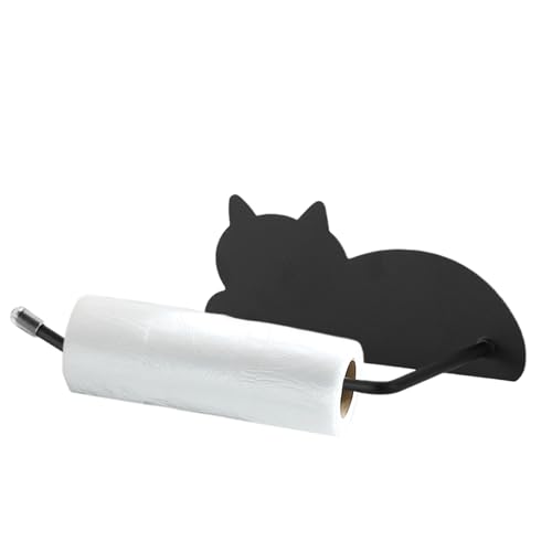 Küchenpapierhalter, Küchenpapierrollenhalter, Wandhalterung Mit Katzendesign Für Haushaltsaufbewahrung Gästezimmer Reisen Landhausstil von Qizeroty
