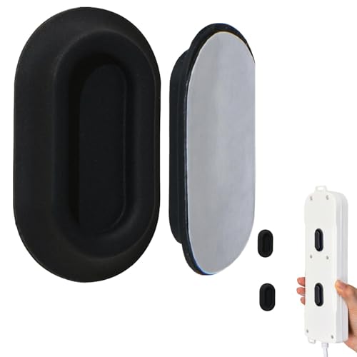 Magnetischer Fernbedienungshalter für Kühlschrank,Magnetischer Fernbedienungshalter - Selbstklebendes Fernbedienungsgestell | Magnetischer Fernbedienungshalter zur Wandmontage, selbstklebend für Lüfte von Qizeroty