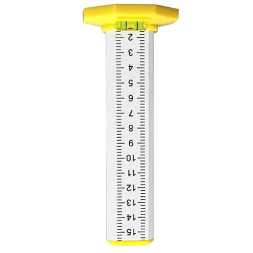 Nivellierwerkzeug | Deckenausgleichslineal | Mit Magnetischem Sockelmessgerät & Präzisions-Höhenmarkierlineal Doppelnutzung Für Gartenbau Wände Boden Garage Haus Küchenmontage Werkstatt Nivellierwerkzeug | Deckenausgleichslineal | Mit Magnetischem Sockelmessgerät & Präzisions-Höhenmarkierlineal Doppelnutzung Für Gartenbau Wände Boden Garage Haus Küchenmontage Werkstatt von Qizeroty