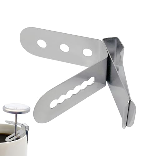 Temperatursondenclip, Edelstahl Grill Thermometer Klammer, Wiederverwendbares Thermometer Clip, Tragbare Temperatursensorklammern Für Die Küche Zu Hause Küche von Qizeroty