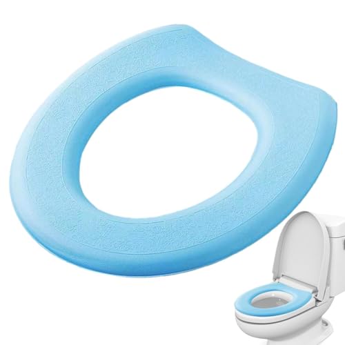 Toilettensitzbezug, Wasserdichter Dicker Eva Toilettensitz, Weicher Waschbarer Schnell Trocknender Toilettensitz Wiederverwendbarer Toilettensitz Für Badezimmer, Hotel, Hostel von Qizeroty