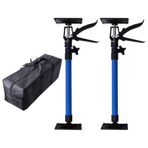 Verstellbare Stützstange - Schrankstütze 48 Bis 114 Cm Höhenverstellbar - 30 Kg Tragkraft Hebesystem Für Möbel Küchenschränke Kühlschranktüren Sofas von Qizeroty