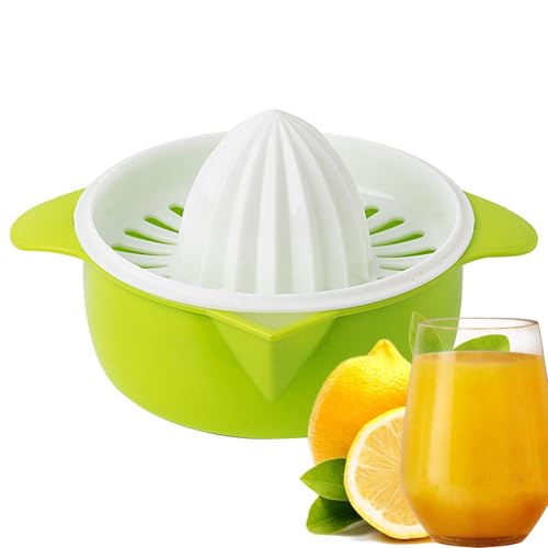 Zitronensaft Squeezer, Manuelle Entsafter Zitronen Squeezer, Tragbare Manuelle Limettenküchenzubehör, Multifunktionale Mini Practical Juice Squeezer Für Orangefarbene Zitrusfach von Qizeroty