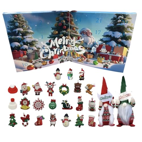 Qkbuza Adventskalender Weihnachtswichtel – Plüsch-Lutins aus der Kollektion | Kalender Zähler 24 Tage Dekoration Wichtel für Tisch Mantel Qkbuza Adventskalender Weihnachtswichtel – Plüsch-Lutins aus der Kollektion | Kalender Zähler 24 Tage Dekoration Wichtel für Tisch Mantel von Qkbuza