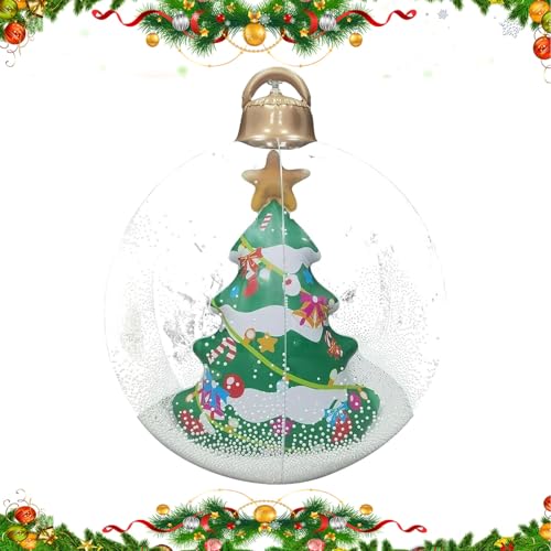 Qkbuza Aufblasbare Weihnachtskugel - Aufblasbare Weihnachtskugeln Deko | wasserdichte Deko Für Garten Terrasse Wohnzimmer Draußen Drinnen Feste Qkbuza Aufblasbare Weihnachtskugel - Aufblasbare Weihnachtskugeln Deko | wasserdichte Deko Für Garten Terrasse Wohnzimmer Draußen Drinnen Feste von Qkbuza