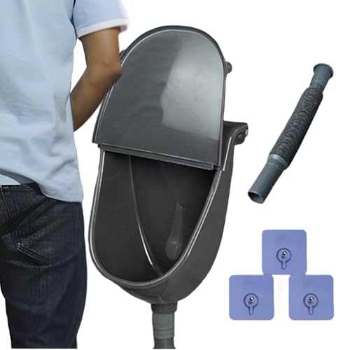 Qkbuza Außen-Urinal Für Garten - Urinableiter - Wandmontierter Urinableiter Separator Geruchloses Toilettenbecken Mit Deckel Für Männer Zuhause Wohnheim Qkbuza Außen-Urinal Für Garten - Urinableiter - Wandmontierter Urinableiter Separator Geruchloses Toilettenbecken Mit Deckel Für Männer Zuhause Wohnheim von Qkbuza