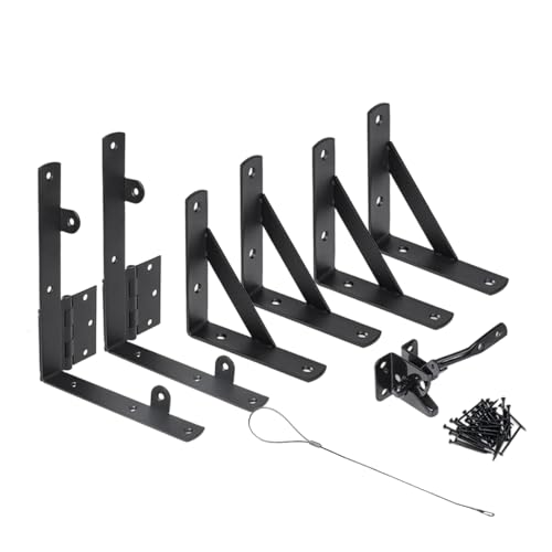 Qkbuza Torrahmen-Set, 1 Satz Torzubehör, Eckverbinder Für Hof Terrasse Garten Pforten Türen von Qkbuza
