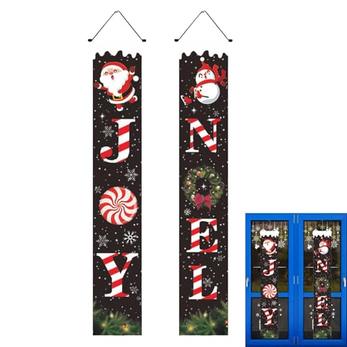 Qkbuza Weihnachtsbanner für den Außenbereich - Weihnachtsdeko Außen Für Terrasse | Festival Ornament With Cartoon Letters For Restaurant Entrance Garage Garden Gate Patio Cafe Company Qkbuza Weihnachtsbanner für den Außenbereich - Weihnachtsdeko Außen Für Terrasse | Festival Ornament With Cartoon Letters For Restaurant Entrance Garage Garden Gate Patio Cafe Company von Qkbuza