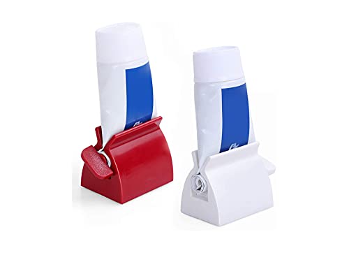 2 Pcs Toothpaste Squeezer, Toothpaste Squeezer Dispenser Bathroom Toothpaste Holder, Hair Color Dye/Cosmetic/Oil Paint Squeezer 2 Pcs Toothpaste Squeezer, Toothpaste Squeezer Dispenser Bathroom Toothpaste Holder, Hair Color Dye/Cosmetic/Oil Paint Squeezer von Qklovni