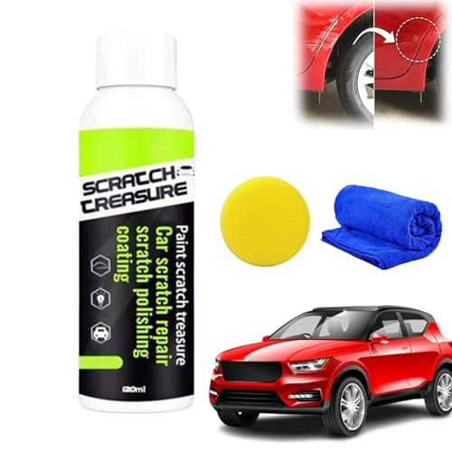 Car Scratch Repair Scratch Polishing Coating - 2024 New Car Paint Scratch Repair, Scratch Repair Wax for Car,Car Scratch Nano Repair Spray (1) von Qklovni