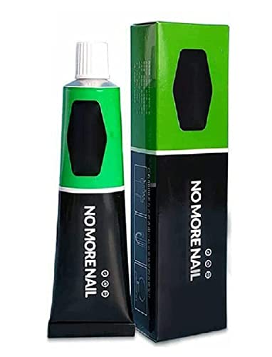 Nail-Free Glue Adhesive Sealant, All Purpose Adhesive Super Glue, Instant Adhesive Quick-Drying No-Punch Super Glue, All Purpose Glue Extra Strength for Plastic Resin Ceramic Metal Glass (3pcs) von Qklovni