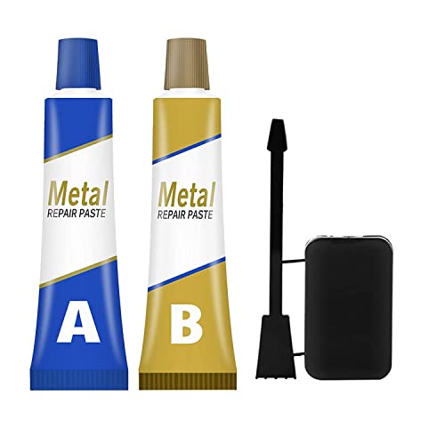Schweißkleber, Magic Metal Flicken Agent, Permanent Metall Reparatur Paste Set, Industrie Hitzebeständigkeit Kaltgeschweißte Metall Reparatur Paste für Metall, Kunststoff, Holz, Beton Schweißkleber, Magic Metal Flicken Agent, Permanent Metall Reparatur Paste Set, Industrie Hitzebeständigkeit Kaltgeschweißte Metall Reparatur Paste für Metall, Kunststoff, Holz, Beton von Qklovni
