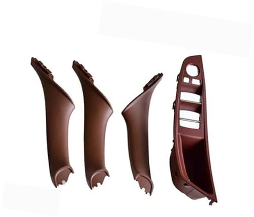 Qklyxr , for, F10 F11 F18 2010-2016 RHD Rechts vorne Autofahrer, for Sitz, Armlehne Innentürgriff Innenverkleidung Zugverkleidungsabdeckung 4 7 Stück 51417225851 Autotür-Zuziehgriff(Wine Red-4Pcs) von Qklyxr