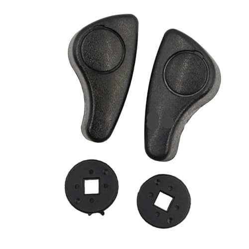 Qklyxr 1 Paar 7701205078, for Sitz, Griffverstellung Griffhebel vorne links rechts, for Renault, Megane MK1 95-02 Kangoo Trafic MK2 01-14 Autositz-Verstellgriff von Qklyxr
