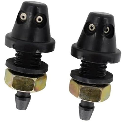 Qklyxr 2X Universal Auto Frontscheibe Scheibenwaschanlage Jet Windschutzscheibe Sprayer Sprinkler Kits Waschmaschine Auslass Wischerarm Düsen Scheibenwaschdüse Qklyxr 2X Universal Auto Frontscheibe Scheibenwaschanlage Jet Windschutzscheibe Sprayer Sprinkler Kits Waschmaschine Auslass Wischerarm Düsen Scheibenwaschdüse von Qklyxr