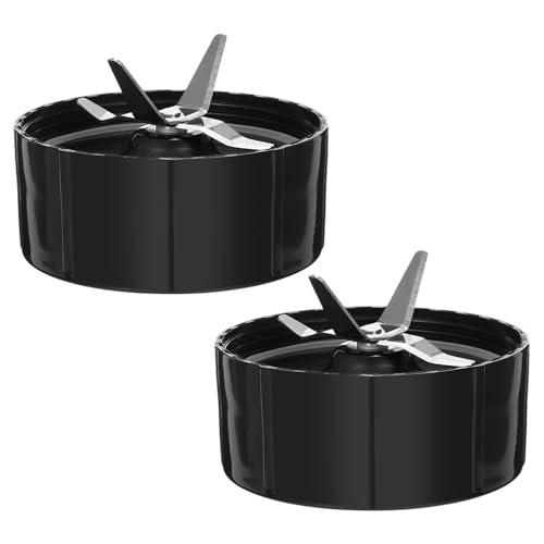 Qklyxr 2er-Pack Ersatzteile for Klingenteile for Magic 250 W Mixer, Entsafter und Mixer, Mixer-Ersatzteile MB1001 Mixerklinge von Qklyxr