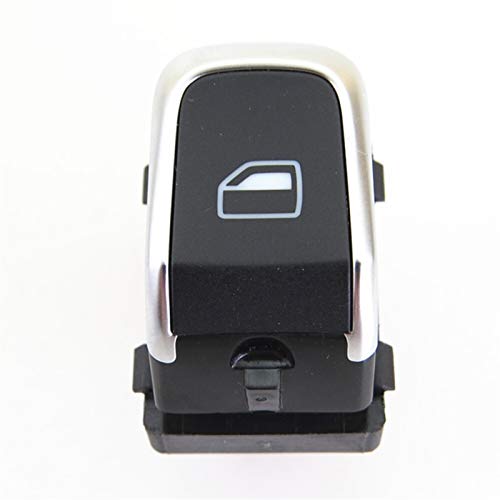 Qklyxr 8KD 959 855 4Pin Passagier Chrom Glas Lift Schalter Taste Fit for C7 A7 RS6 RS7 RSQ3 A8 S8 A6 s6 Allroad A 4GD Fensterschalter von Qklyxr