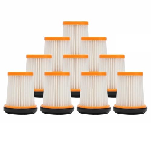 Qklyxr Akku-Handstaubsauger HEPA-Filter, for SHARK, WV200 WV200UK WV251, Teilezubehör Vakuumfilter(10 HEPA) von Qklyxr