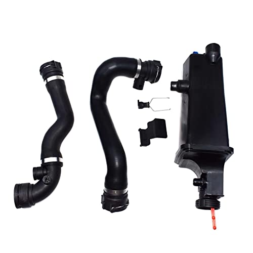 Qklyxr Ausgleichsbehälter-Montageplatte, oberer und unterer Kühler-Kühlmittelschlauch-Sensor, for, E46 325i 328i 330i 323Ci 325Ci 330xi(3 Pcs Set) von Qklyxr