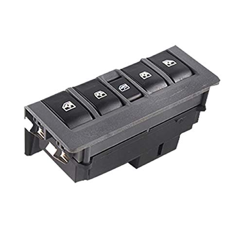Qklyxr Fensterheber Hauptschalter Electric Power Auto-Fenster-Lift Control-Schalter Taste Fit for Chevrolet Sail 9005041 Fensterschalter von Qklyxr