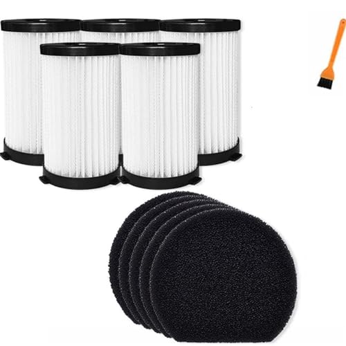 Qklyxr For MooSoo, for D600 D601, for Cecotec Conga Thunderbrush 520 560, for Ariete Handy Force 2761 2759 RBT, Staubsauger Filter HEPA Element Vakuumfilter(SET 3) von Qklyxr