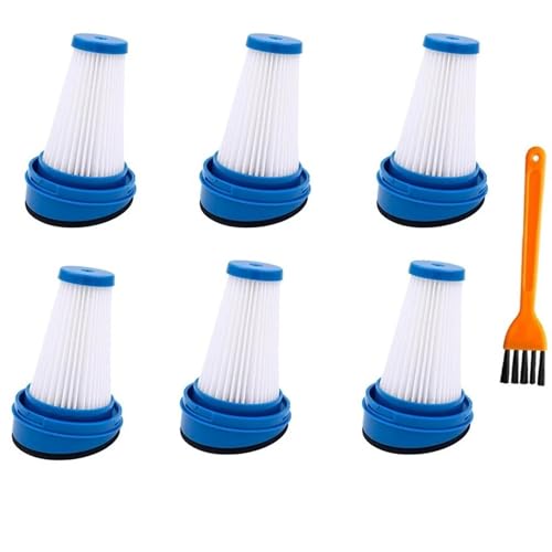Qklyxr HEPA-Filter, for Black & Decker, HSV320J HSV420J HSV520J HSV320J32 HSV420J42 HSV520J01 SVA420B SVA520B, Staubsauger-Zubehör Vakuumfilter(6pcs) von Qklyxr